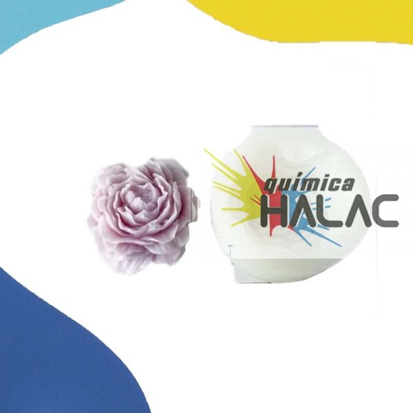 Molde flor peonia – Química Halac Córdoba